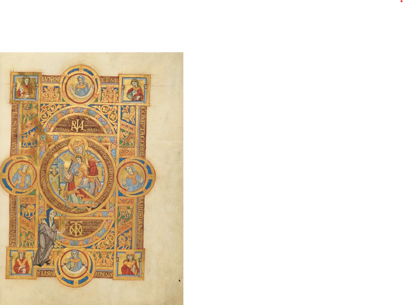 Four Gospels - The Evangeliary of Uta (Codex of Uta)  (ca. 1000-1025) - dszfoundation