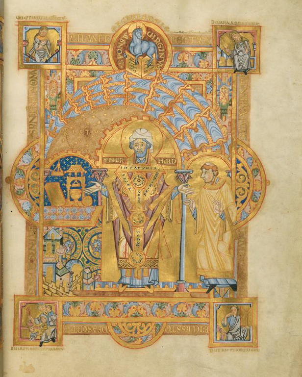 Four Gospels - The Evangeliary of Uta (Codex of Uta)  (ca. 1000-1025) - dszfoundation