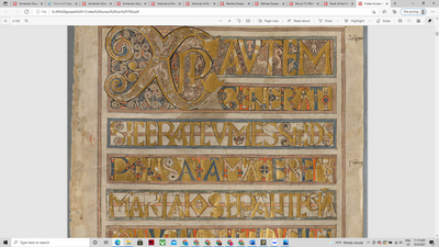 Codex Aureus (ca. 750) - dszfoundation