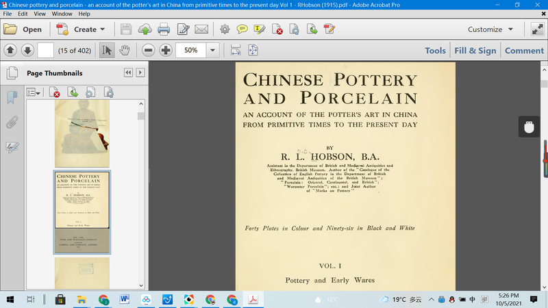 Chinese pottery and porcelain - an account of the potter&