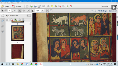 Ethiopian Gospels (ca. 1500-1550) - dszfoundation