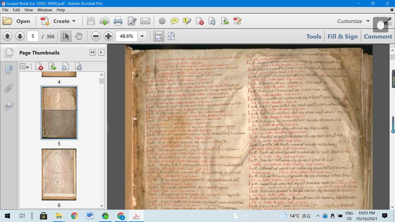Gospel Book (ca. 1050-1099) - dszfoundation