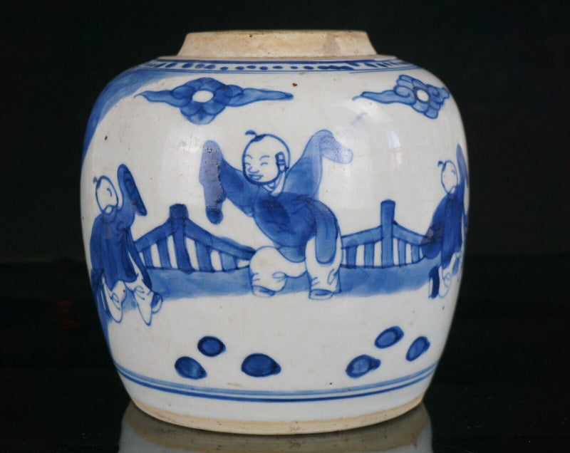 Antique Chinese Blue and White Porcelain &
