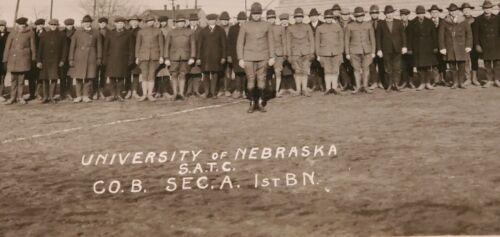 vintage University of Nebraska Stadium 1916