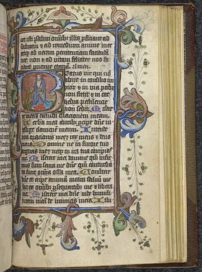 V004-160 Books Illumination on  Illuminated Manuscripts Calligraphy